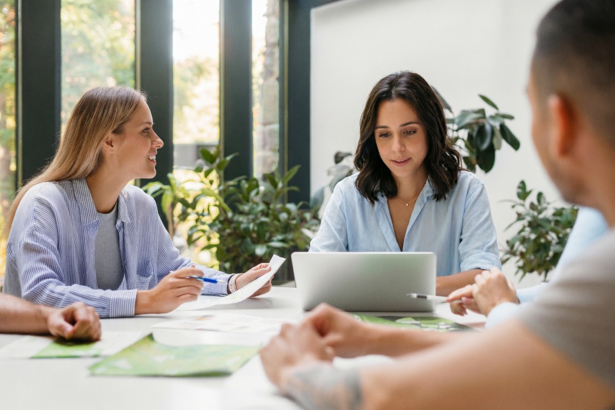 Signature de contrat notarié immobilier